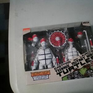 NECA Teenage Mutant Ninja Turtles Action Figure Set - Red and White